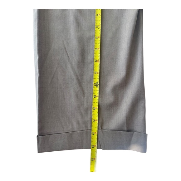 Pal Zileri Gruppo Forall Pure Virgin Wool Woolmark Men's Pants Size 54 - Picture 7 of 13